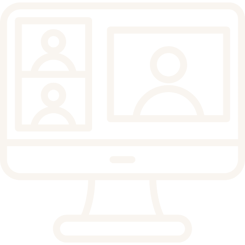 Icon of virtual presentations representing Diana Bejasa’s online speaking engagements