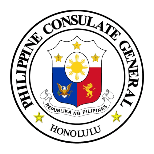 Logo of the Philippine Consulate General in Honolulu, where Diana Bejasa spoke on leadership and resilience.