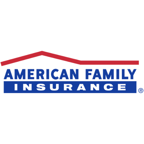 American Family Insurance logo, representing Diana Bejasa’s keynote on burnout prevention and high-performance habits.