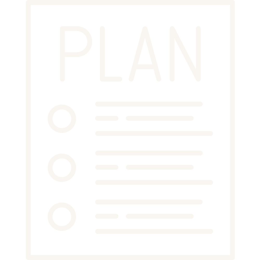 Icon of a daily plan checklist symbolizing how Diana Bejasa helps high achievers implement a simple, sustainable daily cadence for peak performance.